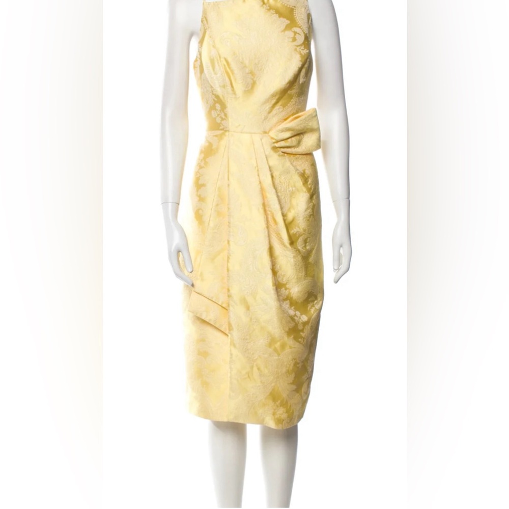 NWT KAY UNGER
Printed Midi Length Dress